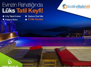 Özel Havuzlu Kiralık Villada Tatilin Keyfini Çıkarın!