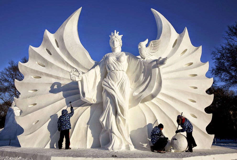 Harbin Uluslararası Buz ve Kar Heykel Festivali
