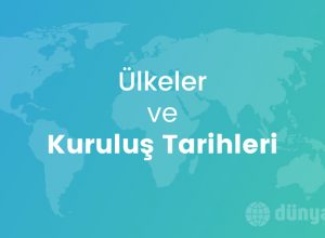 Ülkeler ve Kuruluş Tarihleri