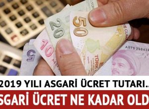 Asgari Ücret Belli Oldu