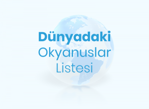 Dünyadaki Okyanuslar Listesi