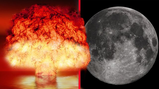 Ay'da Nükleer Bomba Patlatsak Ne Olurdu?