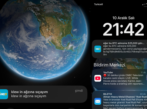 Anadolu Sigorta ve HGS Uygulamaları Hacklendi, Cihazlara Gelen İlginç Bildirimler: “klew in ağzına sıçayım”