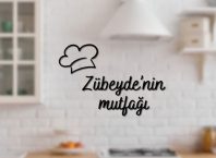 Mutfak Duvar Yazılarıyla Evinize Sıcaklık Katın